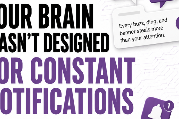 Your Brain Wasnt Designed for Constant Notifications